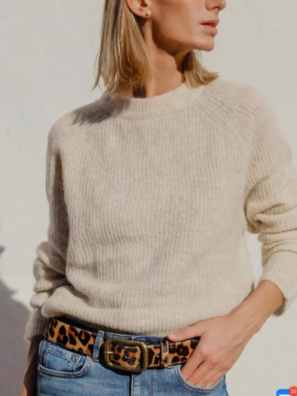Belt Leopard print,